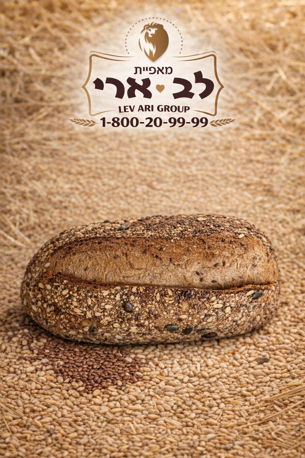 לחם מחמצת דגנים